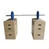 Adjustable Gym Training Exercise Weight Lifting Wooden Jerk Block