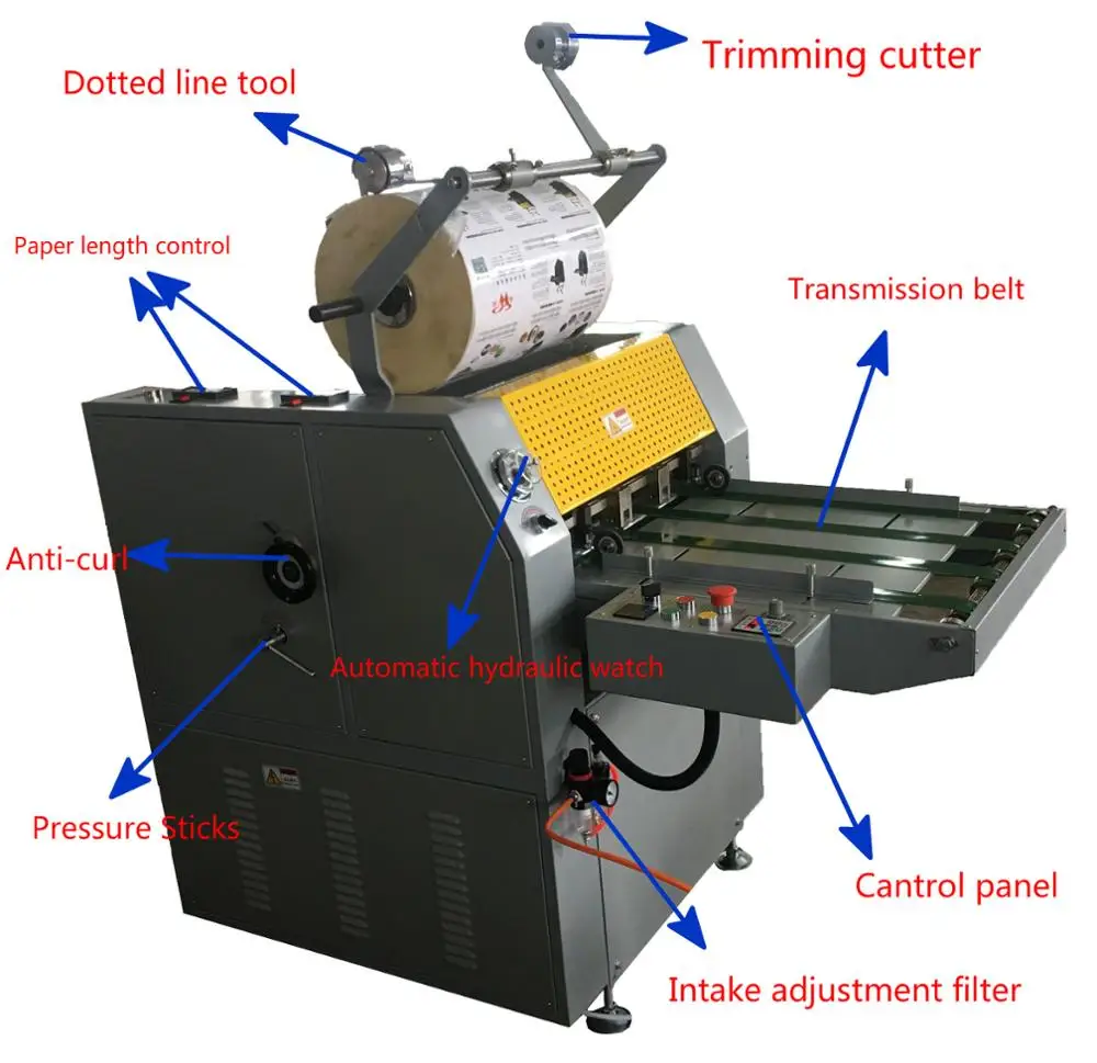 Swfm520c Photo Hydraulic Paper Laminating Machine Buy Photo