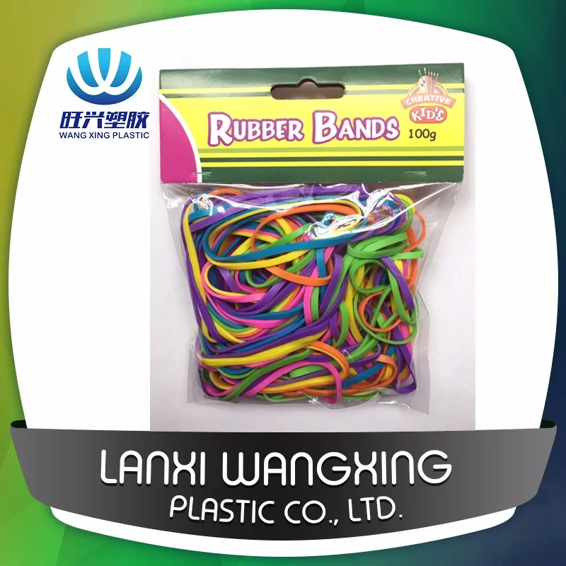 Assorted Colors 1'' Wide Synthetic Rubber Band For Bank Buy 1'' Wide