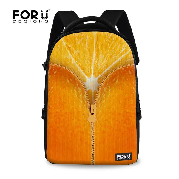 Innovative Designer Branded Durian Backpack Yellow Black To Unzip Fruit