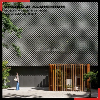 Singapore Aluminum Mesh Facade Buy Aluminum Perforated