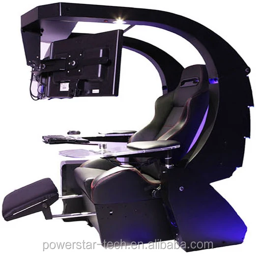 
Multi-function emperor chair workstation automatic Scorpion PC chair 