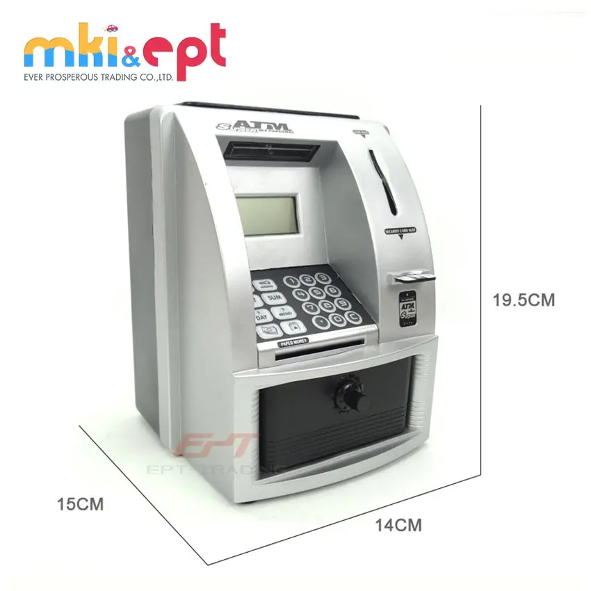 High Simulation Atm Machine Toy Atm Bank Toy For Children View Atm Machine Toy Atm Bank Ept Trading Product Details From Shantou Ever Prosperous Trading Co Ltd On Alibaba Com