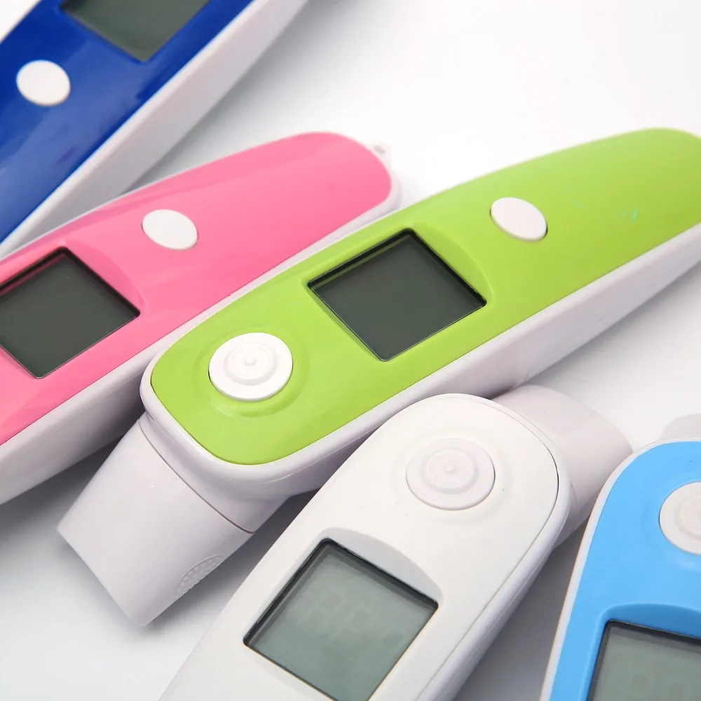 Digital Medical Hospital Smart Sensor Infrared Thermometer With Fever Alarm For Baby Child Adult