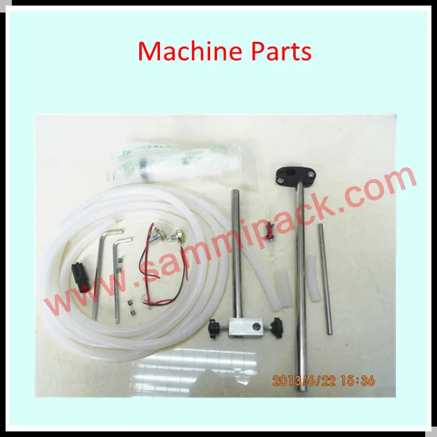 GIF-I-II Double Head Gear pump liquid , edible oil ,juice, perfume, ink, water filling machine