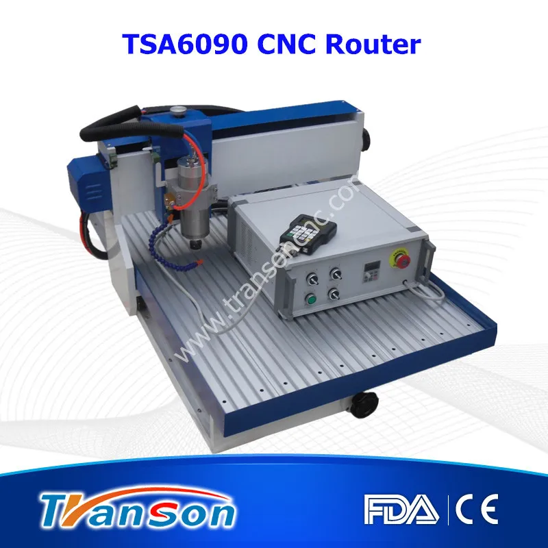 Factory Supply TSA 6090 Desktop 4 Axis Cnc Router Machine