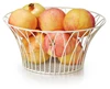High quality metal fruit storage basket kitchen storage rack fruit holder