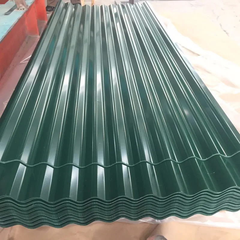 Green Light Steel Metal Galvanized Roofing Sheet With Heat Resistance Buy Light Steel Roof