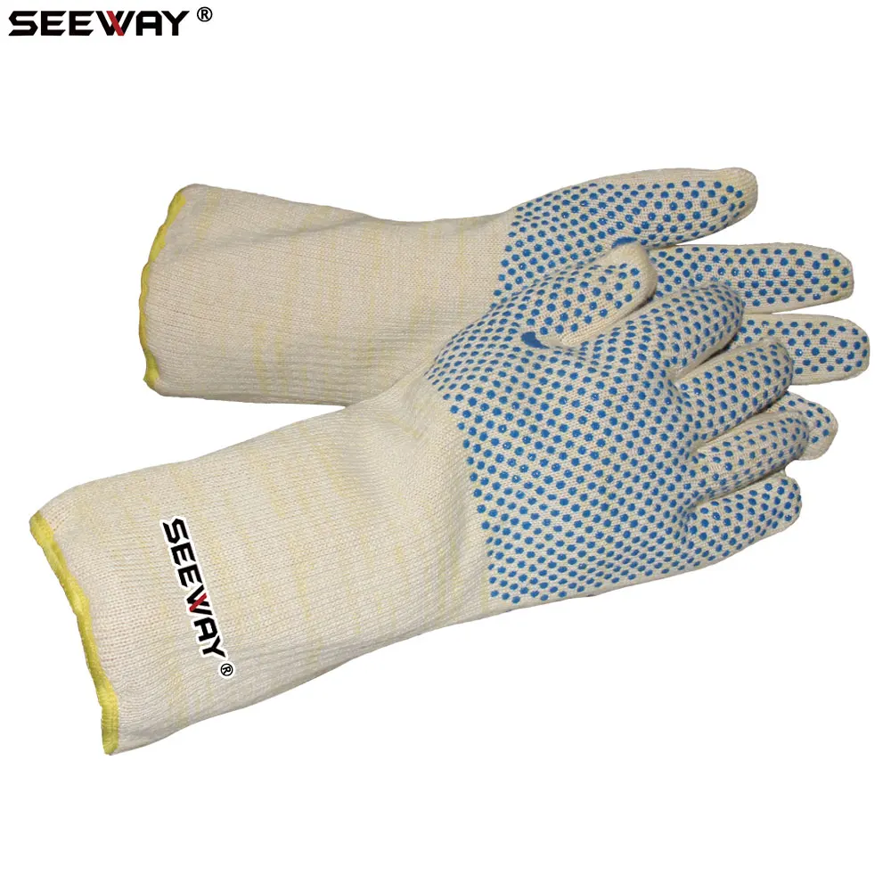 Waterproof Rubber Heat Liquid Resistance Gloves Long Cuff Buy