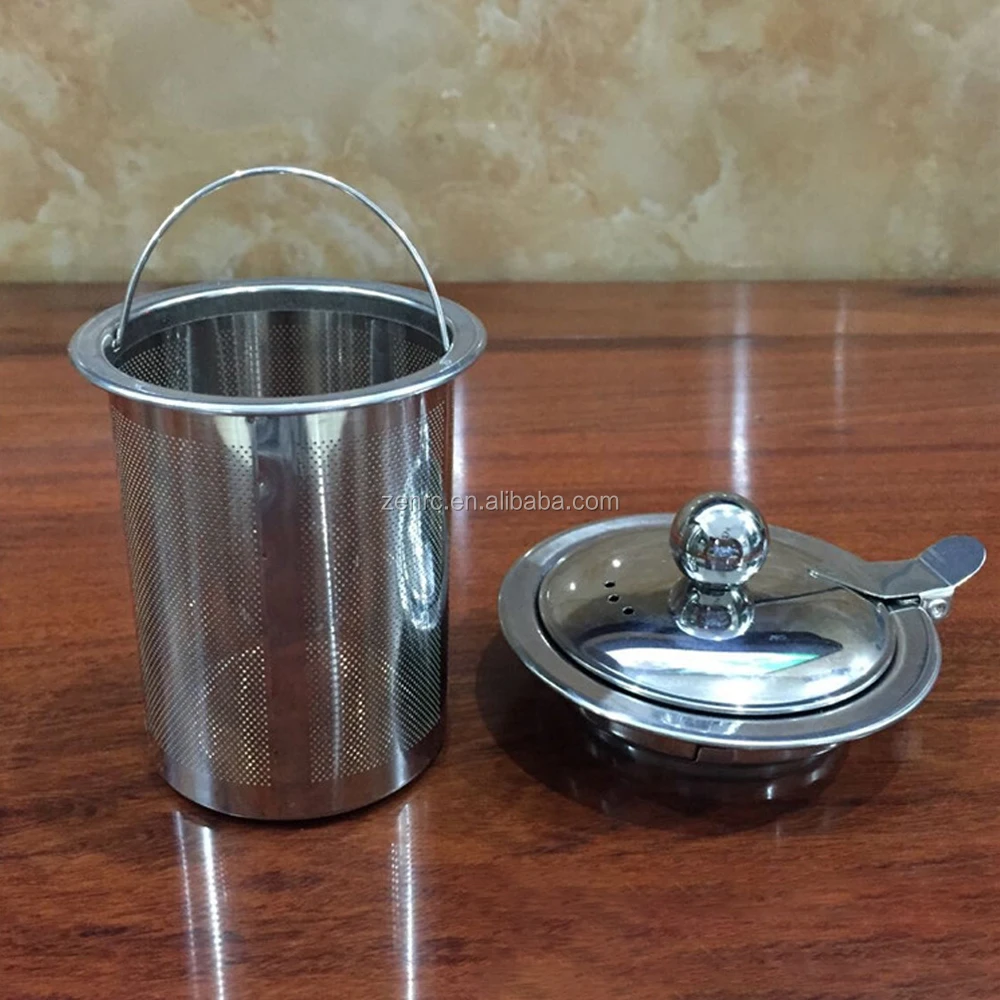 Borosilicate Glass Teapot with Updated Stainless Steel Strainer