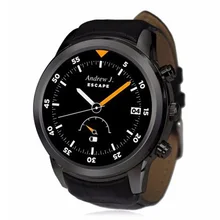 2016 nueva llegada Bluetooth elegante reloj X5 3 G WiFi GPS SmartWatch apoyo WiFi GPS Monitor de ritmo cardíaco reloj teléfono para IOS Xiaomi