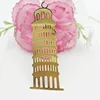 Custom Brass Metal The Leaning Tower of Pisa Ornament