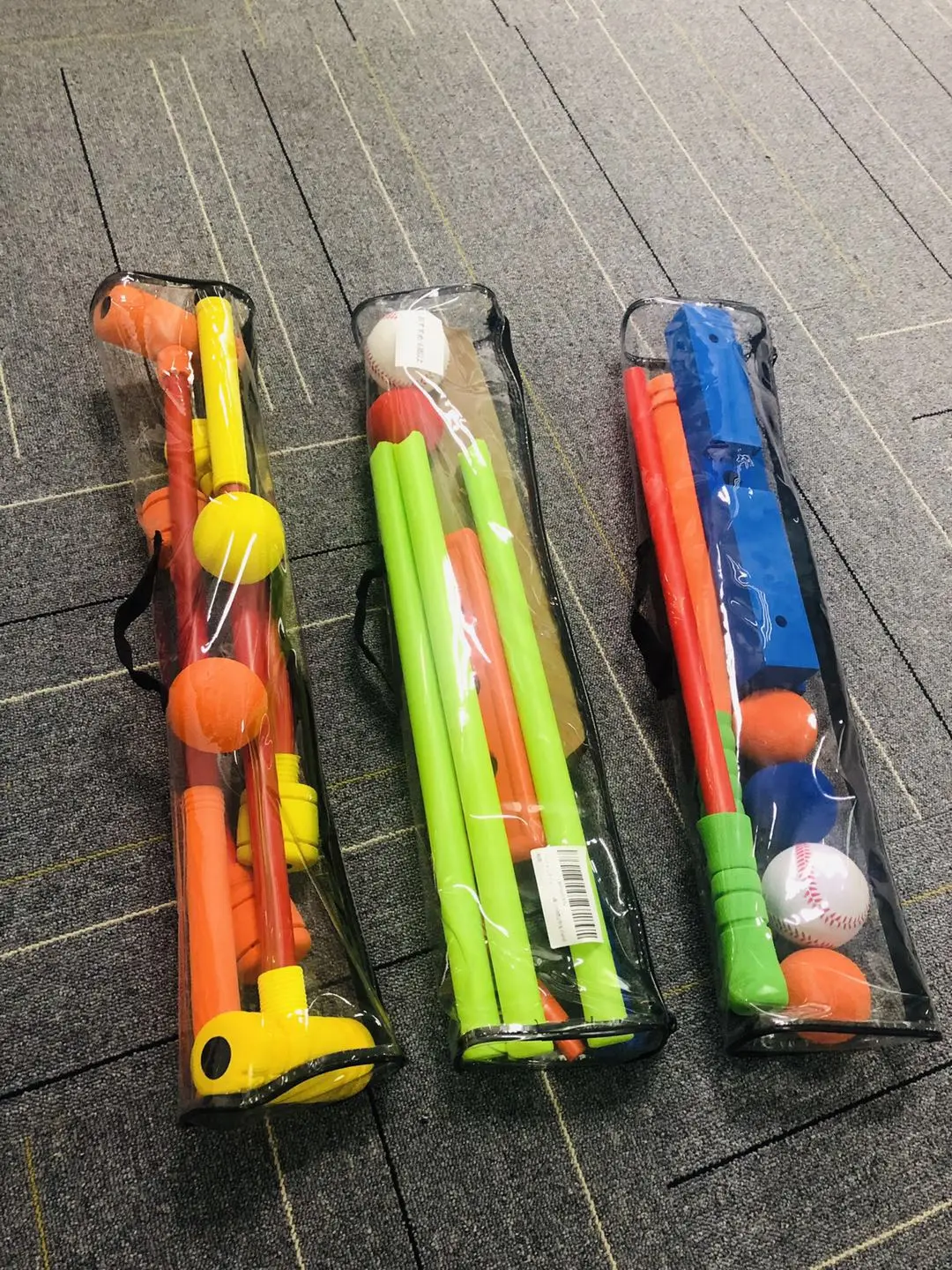 Pvc package of toys sets