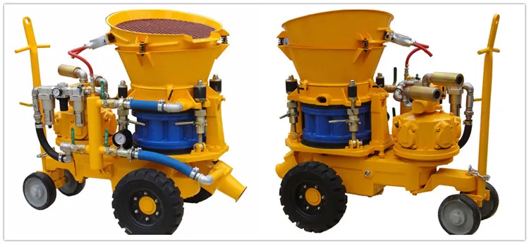Dry Shotcrete Gunite Machine