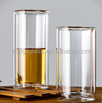 YL-D112 DOUBLE WALL COLLINS GLASS