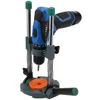 45 Degree Adjustable Drill Press Guide Holder Stand Drilling Positioning Bracket Woodworking Tool