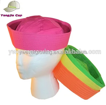 plastic sailor hats