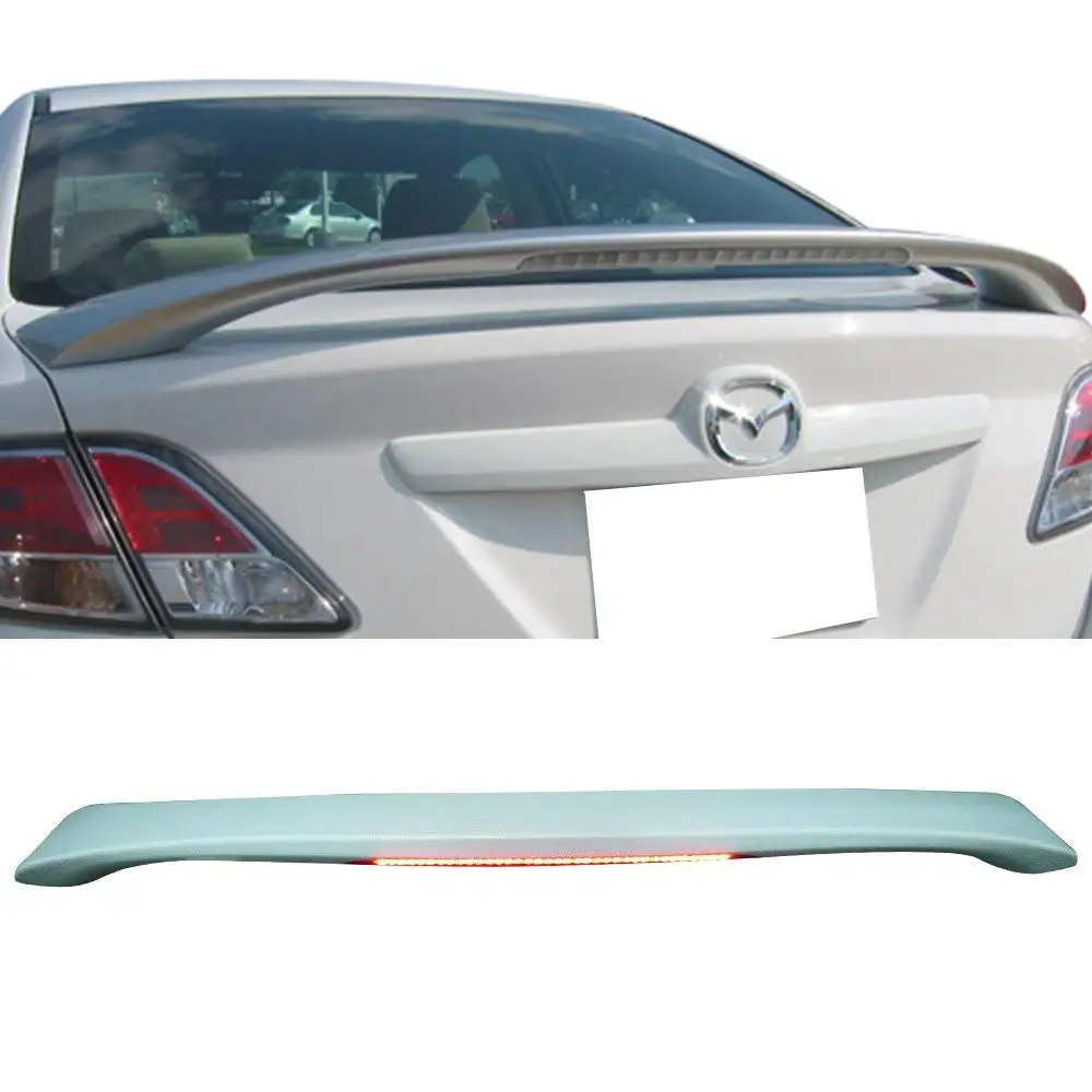 FSFY Car Trunk Lid Spoiler Wing， ABS Rear Tail Roof Boot Window