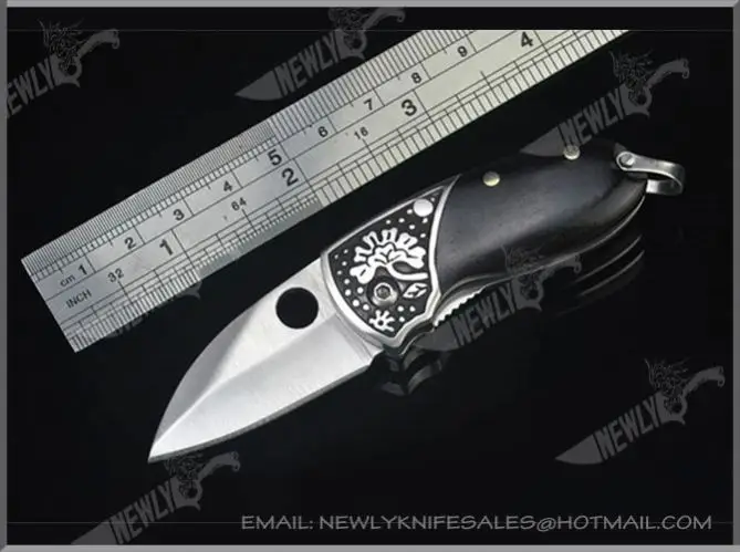 Assisted Opening Grey Titanium Blade Low Price Pocket Knife