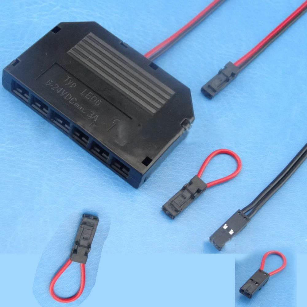 Accth92231 Led 6 Way Distributor Parallel Cable Junction Box