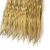PVC PE fireproof artificial thatch plastic synthetic roofing thatch