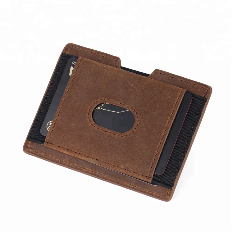 Wholesale Price Custom Genuine Leather Credit Card Holder - Buy Card