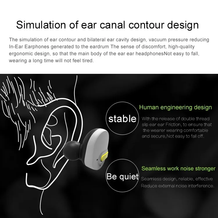 Mini TWS i7s Twins Wireless Bluetooth V4.1 Stereo Headset Lipstick-Sized In-Ear Earphones Earbuds for Smart all phone