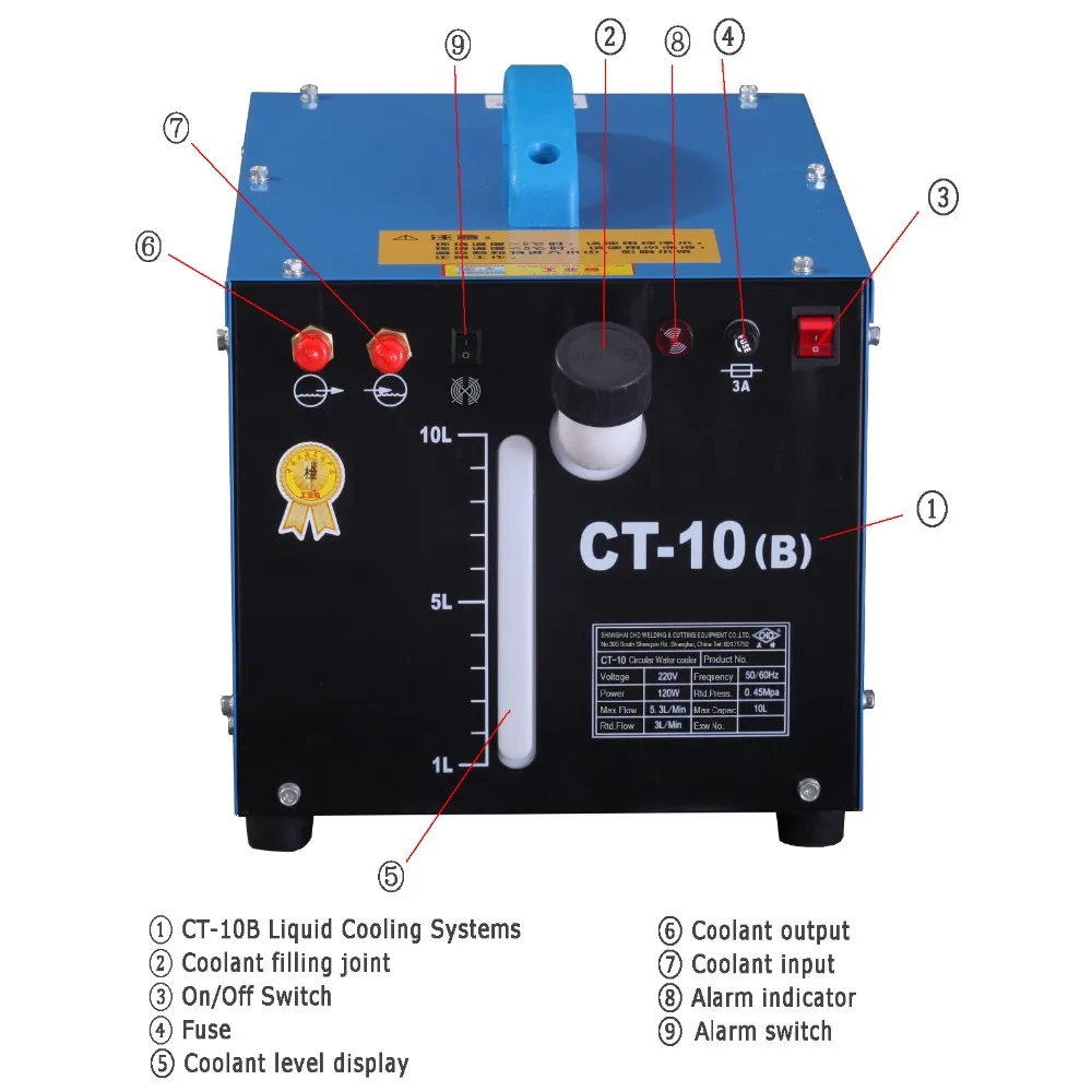 Wholesale Small Welding Water Cooling Tank 10l Tig Water Cooler Buy Water Cooler For Welding