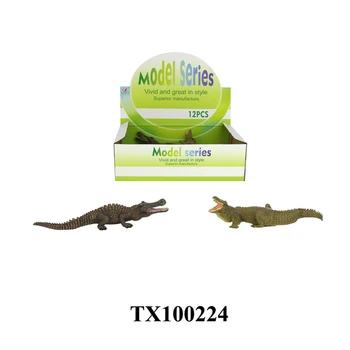 large plastic crocodile toy