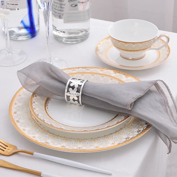 china supplier beautiful decal bone china dinner set good design ceramic dinnerware table set