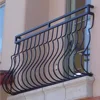 Fashion style customized stainless steel balcony glass railing designs Suzhou Dihang manufactured