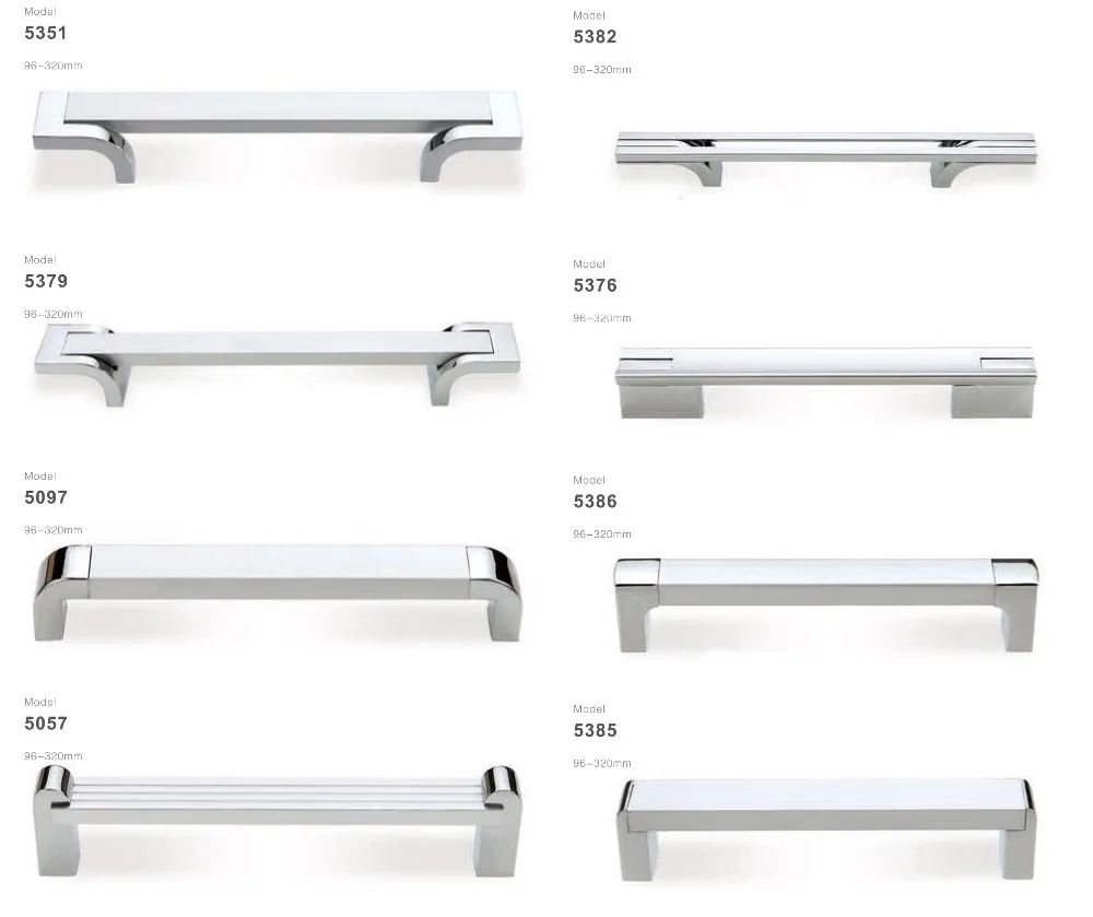 Hot Sale Modern Design Home Hardware Zinc And Aluminum Furniture Handle