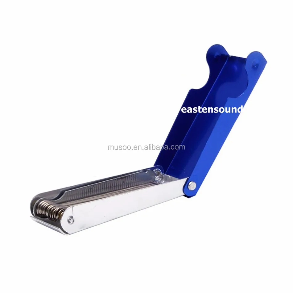 1 Set Blue Metal Guitar Part Long Shaft File Guitar Saddle W/nut Polish