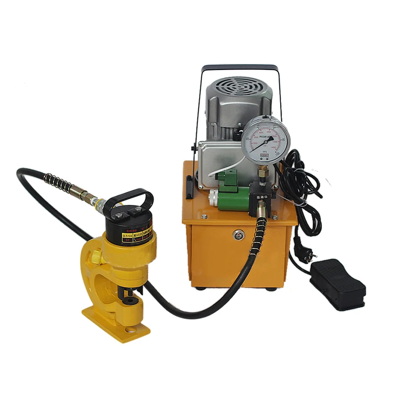 母线冲孔机/手动液压金属打孔机