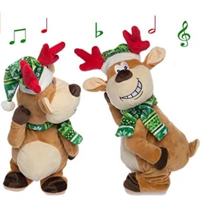 dancing reindeer toy