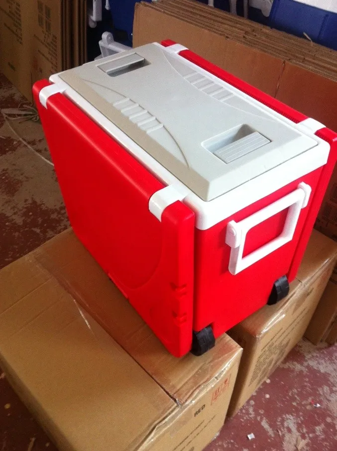 28l Foldable Cooler Box With Table For Outdoor Picnic Buy Foldable