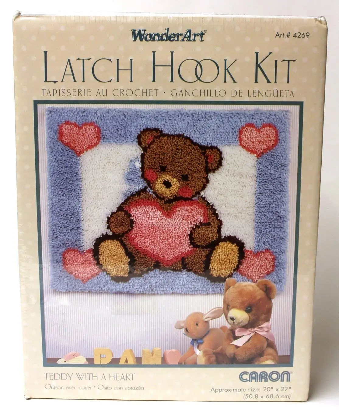 tatty teddy latch hook rug kit