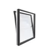 Aluminum Tilt And Turn Powder Coating Aluminium Iron Louver Casement Grill Design Aluminium Double Glazed Windows