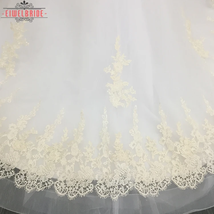 2018 Latest Real Sample Luxury Lace Mopping Wedding Dresses