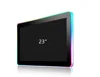 Toponetech 23 inch capacitive Open Frame Touch screen Monitor with External Acrylic Led Bar