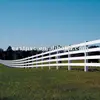 5"x5" 4 Rails PVC Horse Fence PVC Fencing Post and Rail