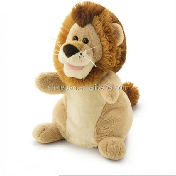 plush white lion