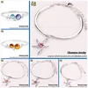 China cheap initial jewelry solid silver zircon bracelet bangle