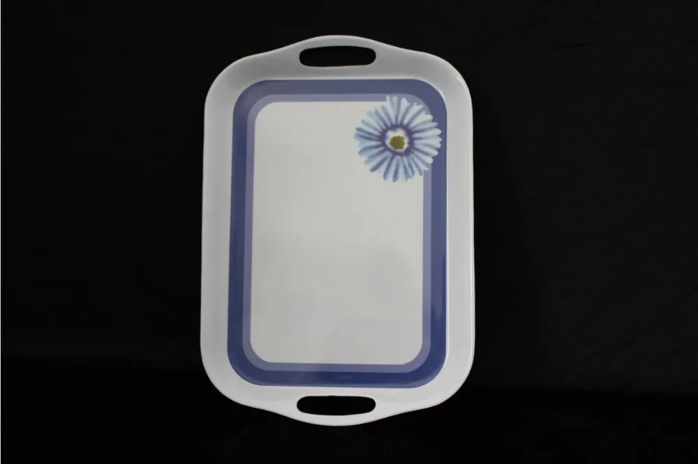 15.6inch melamine meal tray