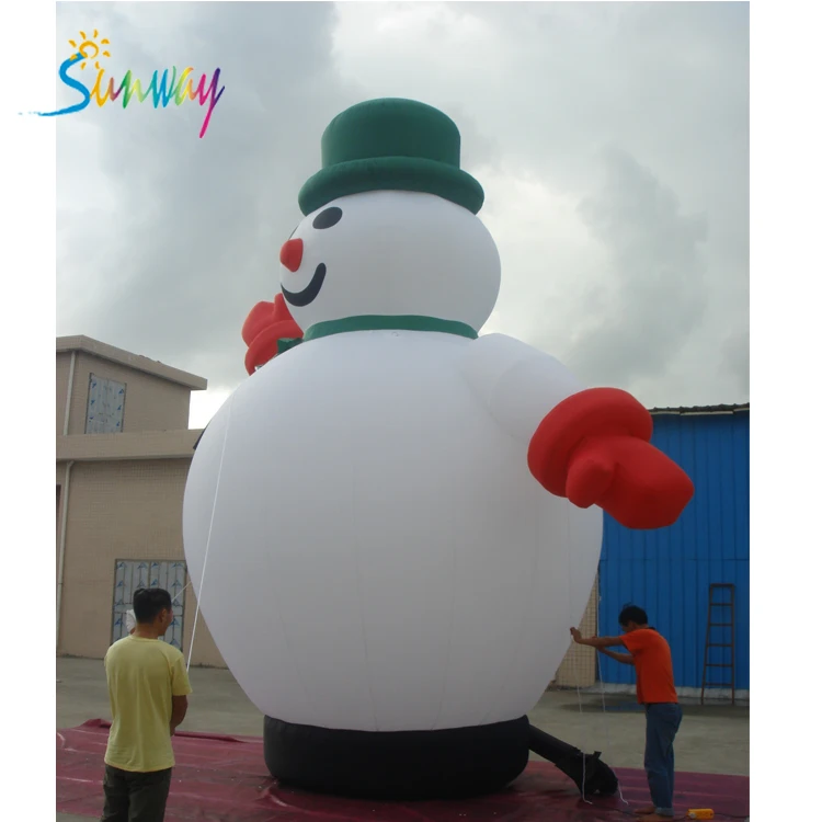 inflatable dancing santa