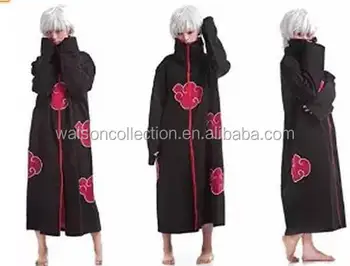 Anime Naruto Uchiha Itachi Cosplay Costume Akatsuki Ninja Wind Coat Cloak Naruto Jacket Buy Naruto Jacketitachi Uchiha Costumenaruto Akatsuki