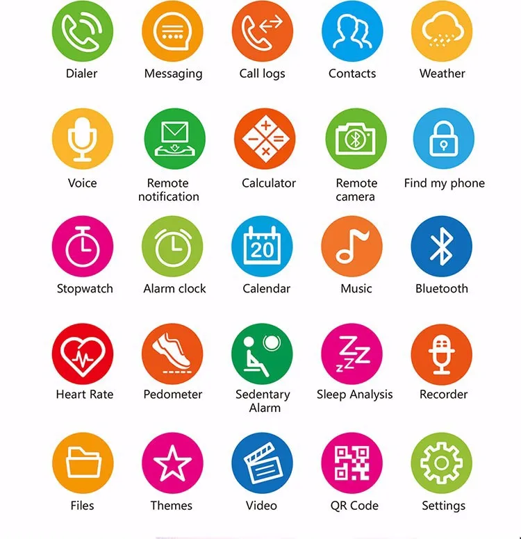 Free Shipping cost 2 Piceces of Bluetooth SIM Card Smart Watch