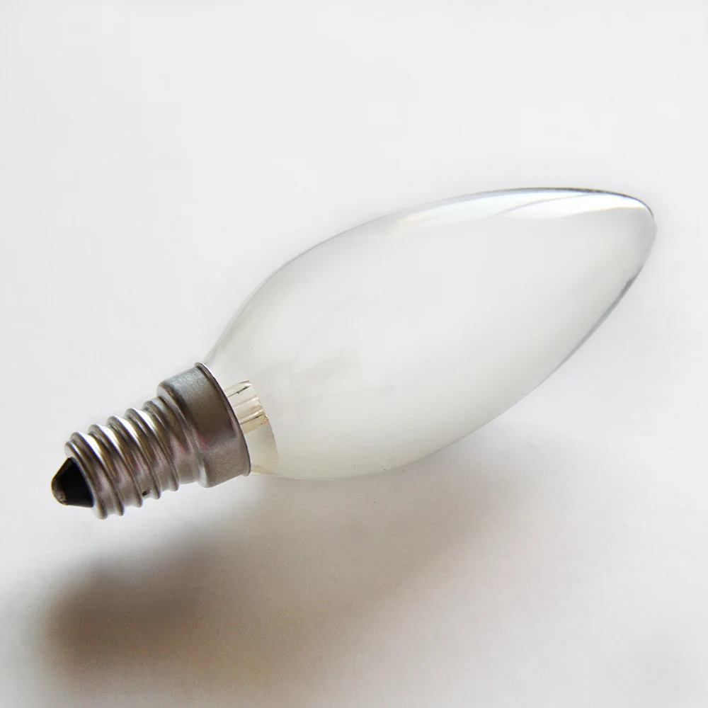 C35 110V 40w E14 Clear color candle Edison style light incandescent bulb