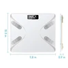 Eco friendly bluetooth body composition analyzer scale digital body weight scale digital body weight bathroom scale