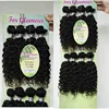 Kinky Curly Hair in Unprocessed Human Animal Natural Hair Extensions 8PCS/Package DIVA Curly Styles Body Wave Wefts For WomeN